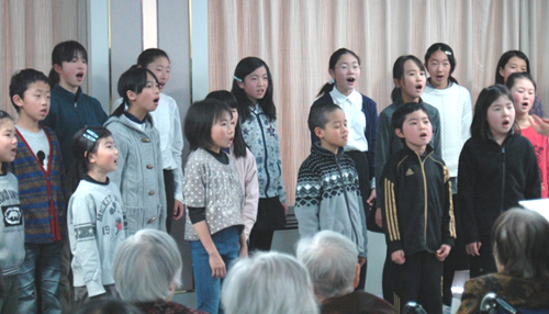 豊平小学校合唱団のコンサート