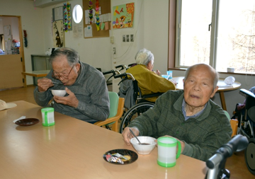 鏡開きに「おしるこ」