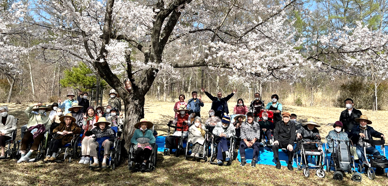 聖光寺にてお花見をしました！